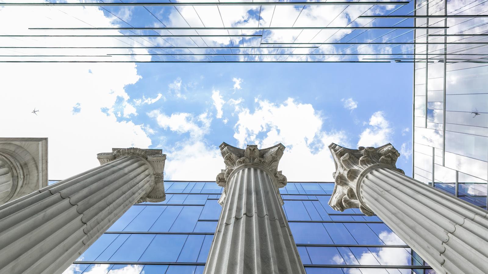 Image of ornate columns