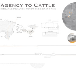 Map, section, and perspective drawings