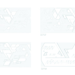 2nd, 3rd, and 4th Floor Plans and Parking Garage