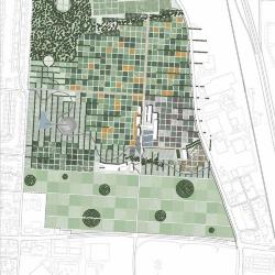 Site Plan: waterman agricultural + natural resources laboratory (colored)