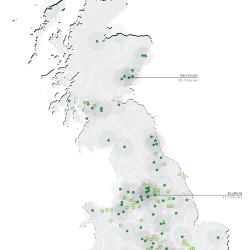 Library Closures Map