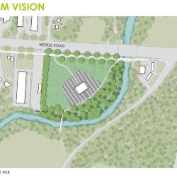 Plan View of Proposed Bike Hub