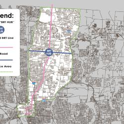 Proposed "BRT Hub"