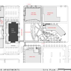 Design Square Apartments Site Plan