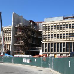 View of Exterior - during construction